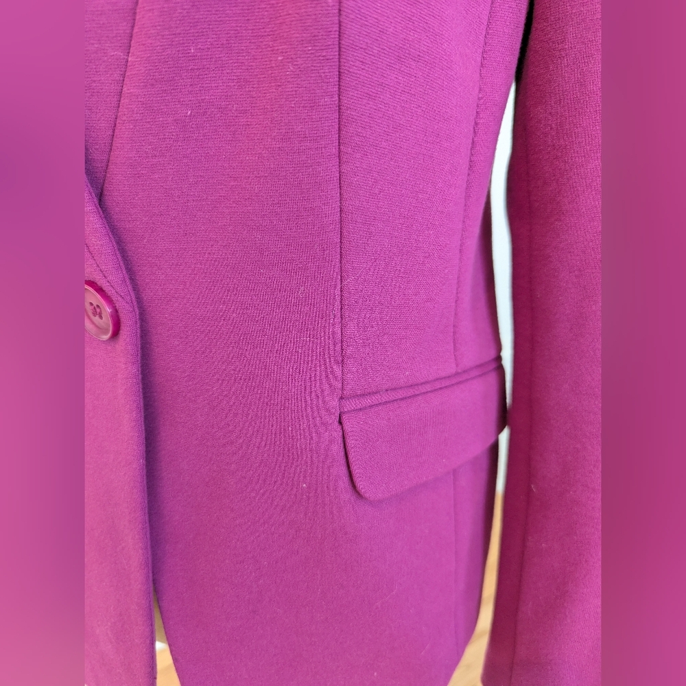 Talbot's Bi Stretch One Button Blazer - image 4